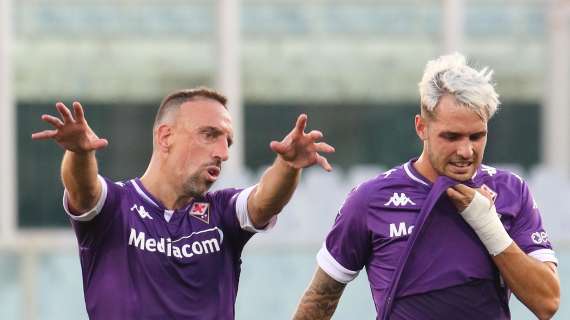 Fiorentina, Ribery sta bene ma con il Padova non sarà rischiato