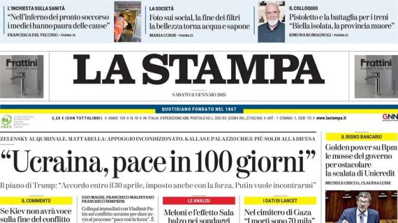 Al Grande Torino è il giorno del derby, La Stampa: "Toro-Juve da non perdere"