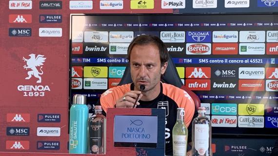 Genoa, Gilardino: "Prendere un gol del genere ci fa rosicare. Vogliamo giocatori affamati"