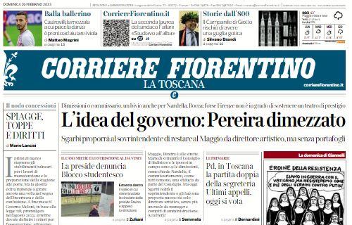 Corriere Fiorentino: "Balla ballerino. Castrovilli, la mezzala a cui piace la danza"