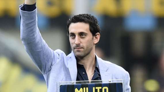 Milito: "Lautaro Martinez lo conosco sin da bambino: emozionante vederlo ora"