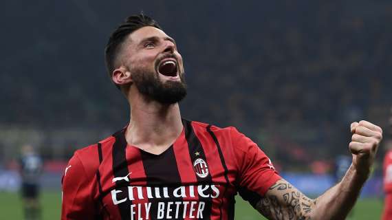 Clamoroso derby! Perisic illude, Giroud la ribalta in 4': Inter-Milan 1-2, campionato riaperto