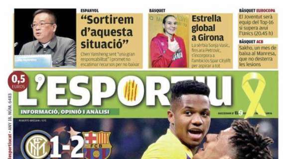 Stampa Catalana dopo Inter-Barcellona - "Bravi ragazzi, Ansuperable"