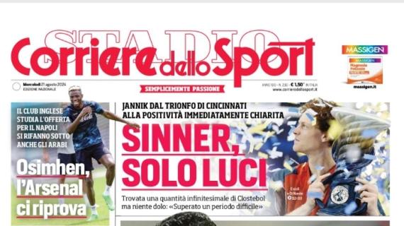 Il Corriere dello Sport oggi in prima pagina sui bianconeri: "Juve, basta follie"