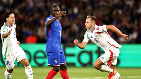 Francia-Italia 1-3: il tabellino della gara