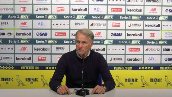 Modena, Tesser: "Diamo continuità alla vittoria sulla Reggina e invertiamo la rotta in trasferta"