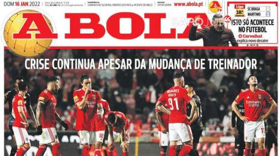 Le aperture portoghesi - Prosegue la crisi del Benfica. Lo Sporting torna a vincere