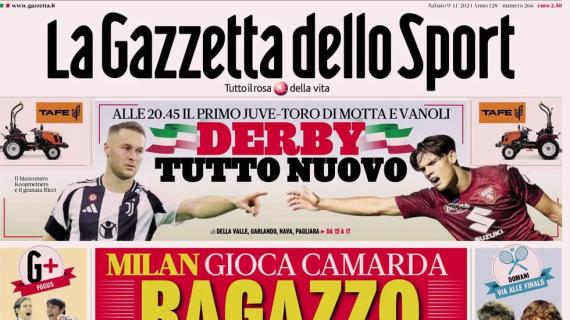 Milan, gioca Camarda. La Gazzetta dello Sport in apertura: "Ragazzo tocca a te"