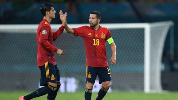 La Gazzetta dello Sport: "Spagna, pari e guai. Non basta Morata (18° gol dalla Serie A)"