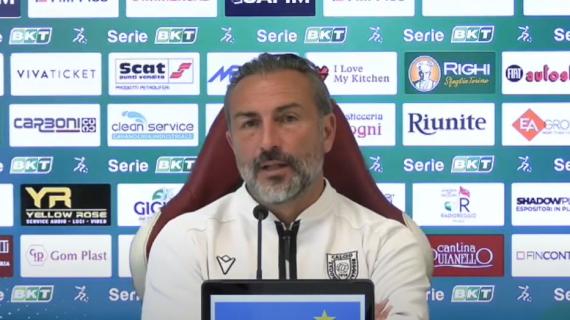 Reggiana, Dionigi: "Con la Juve Stabia vietato ogni calcolo. Se ci mettiamo a farli, perdiamo"