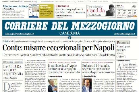 Napoli, Corriere del Mezzogiorno: "Arriva il Cagliari dell'ex Mazzarri e Spalletti vuole la vetta"