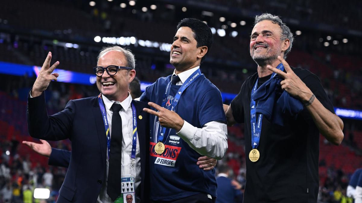 Luis Enrique campione d'Europa, La Stampa: "Bis del PSG. Arsenal battuto ai rigori"