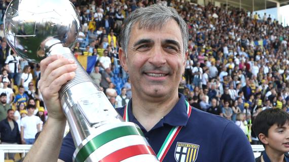 Parma, Pecchia e la promozione in A: "Lavoro durato 24 mesi, vogliamo continuare a vincere"