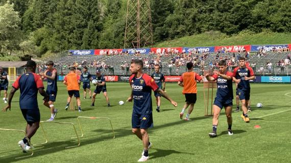 Genoa, Vieira torchia la sua squadra: riconquista del pallone, partitelle e allunghi