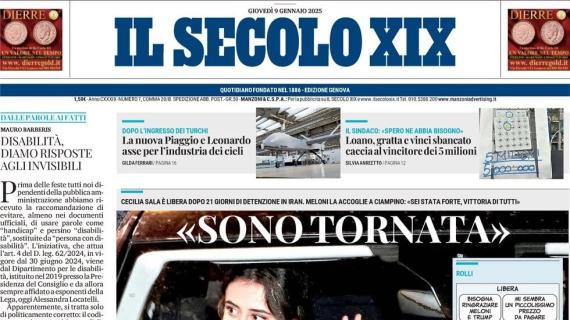 Genoa-Parma, Sucu incrocia Man e Mihaila. Il Secolo XIX titola: "Alla fiera dell'Est"