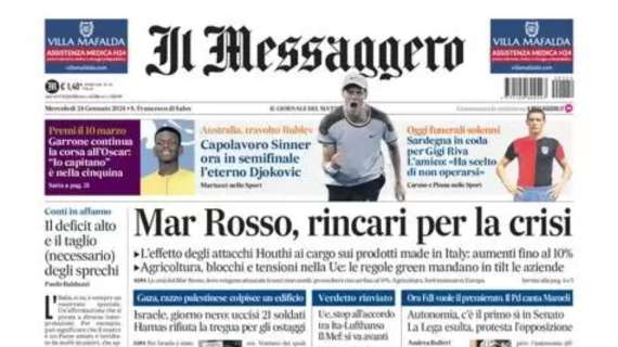 Il Messaggero: "Sardegna in coda per Gigi Riva. L'amico: ha scelto di non operarsi"