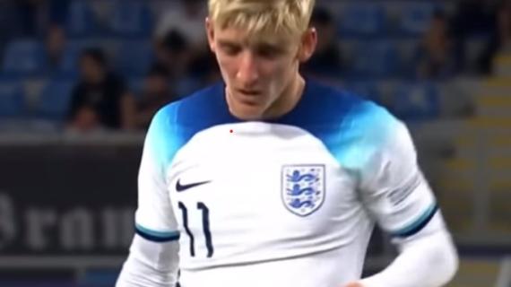 Europeo Under21, il miglior giocatore è Gordon dell'Inghilterra. Due gol nella competizione