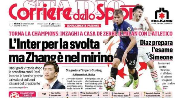 L'apertura del Corriere dello Sport: "Fenomeno Osimhen"