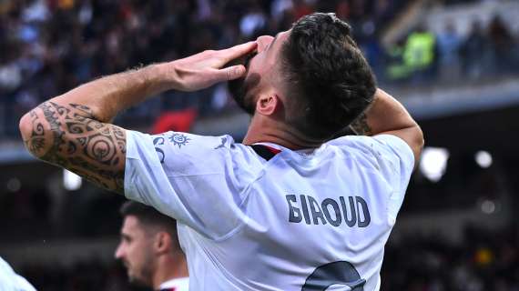Giroud: "Vorrei restare al Milan, posso essere ancora utile. A Lecce niente insulti, ma ho sbagliato"
