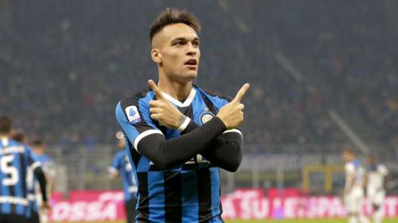 Basta Lautaro al quarto: Inter in vantaggio 1-0 con l'Atalanta al 45'