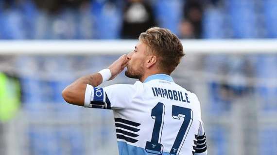 Lazio, Immobile al 45': "Siamo stati bravi a non sottovalutare la sfida"