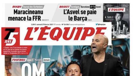 L'Equipe sulla rivoluzione in casa Olympique Marsiglia: "OM, ecco i nuovi eroi"