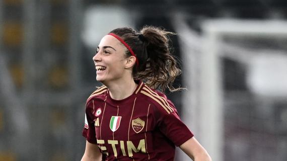 Roma, Glionna: "Il gol è stata una liberazione. Ma non avevo visto la palla entrare"