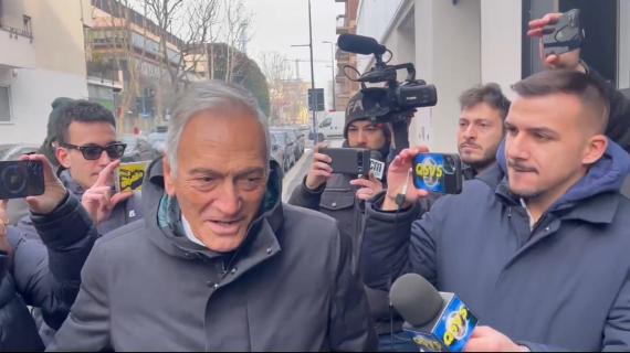 Striscia la notizia intercetta Gravina: "Mancini? È andato via per le temperature, non per i soldi"