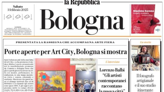 La Repubblica (ed. Bologna): "Stasera il Como. Ferguson tornerà, Calabria arriverà"