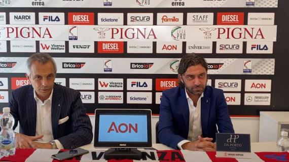 Ds Vicenza: "Della Morte è a disposizione di Vecchi. Mercato? Valutiamo un fantasista"