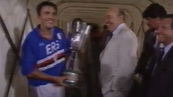 24 agosto 1991, la Sampdoria vince la Supercoppa italiana