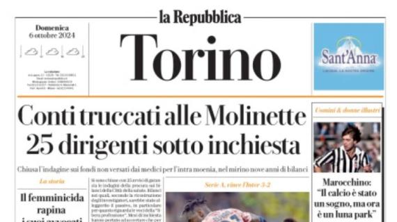 La Repubblica-Torino: "Toro in dieci, ko a San Siro e Zapata esce in barella"